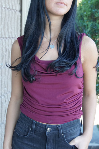 Merlot Muse Silky Tank