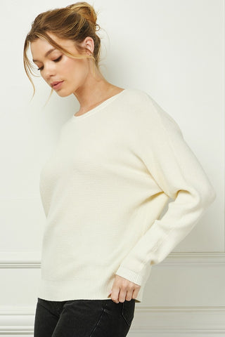 French Vanilla Waffle Knit