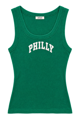 Midnight Green Philly Tank