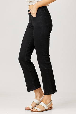 Sloane Black Straight Leg Denim