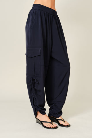Navy Cargo Jogger Pant
