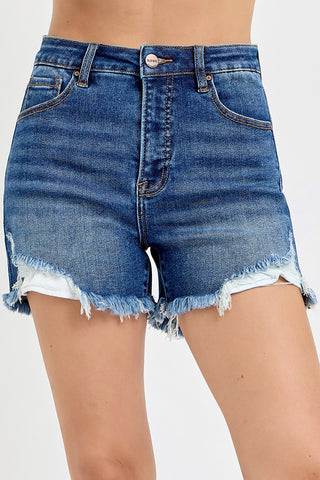 Dylan High Rise Denim Shorts