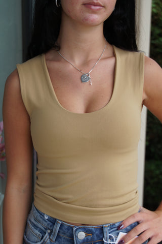 Iced Coffee Seamless Tank