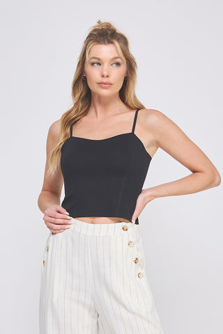 Sweet Support Bralette: Black