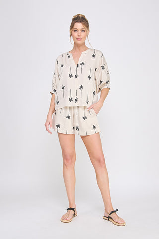 Tropical Palm Matching Set