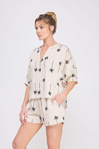 Tropical Palm Matching Set