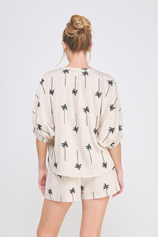 Tropical Palm Matching Set