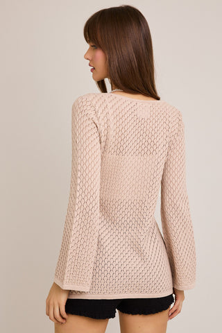 Seashell Bone Cardigan