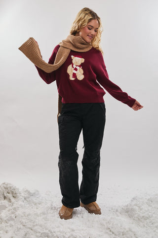 Holly Jolly Teddy Sweater