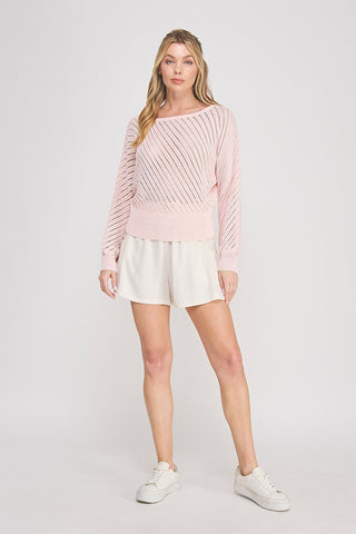Blush Dolman Sweater
