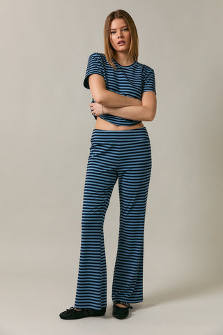 Blueberry Striped Lounge Set