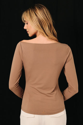 Espresso Lace Long Sleeve