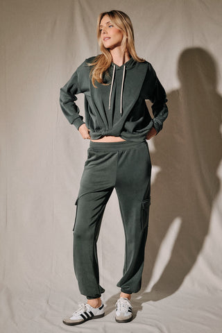 Hunter Green Jogger Set