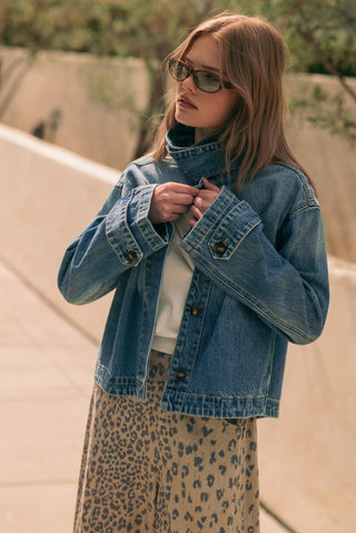 Downtown Denim Styled Jacket
