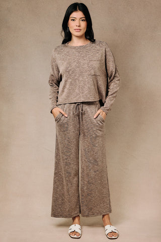 Toffee Knit Lounge Set