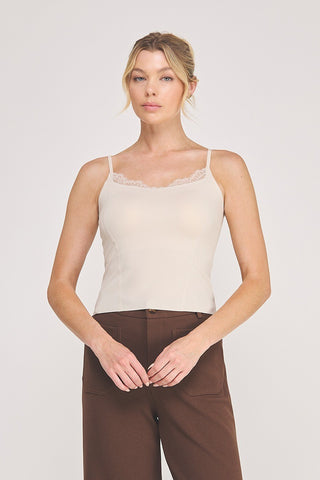 Sweet Support Bralette: Nude Lace