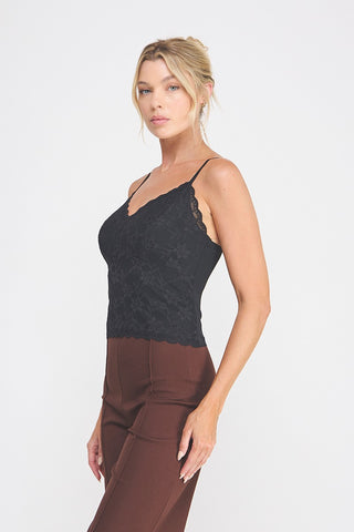 Sweet Support Bralette: Black Floral