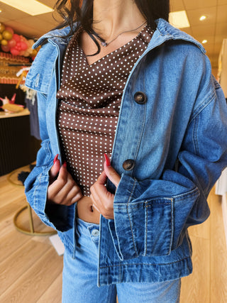 Downtown Denim Styled Jacket