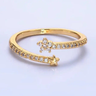 #0026 Celestial Star Claw Ring