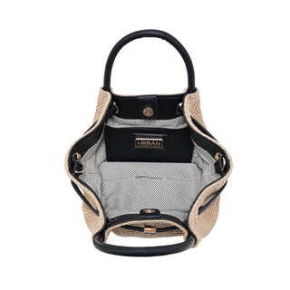 Natural Straw Mini Crossbody