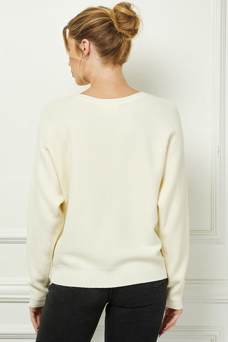 French Vanilla Waffle Knit