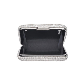 Silver Diamond Evening Bag