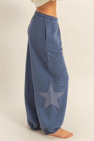 Starburst Joggers - Navy
