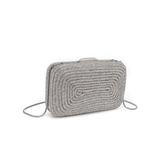 Silver Diamond Evening Bag