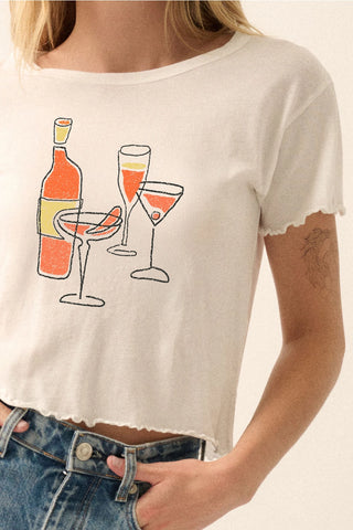 Coral Cocktail Graphic Tee