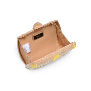 Pineapple Straw Clutch