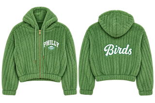 Philly Birds Fuzzy Hoodie