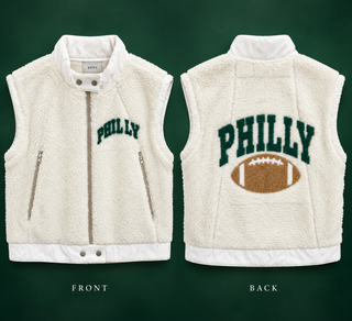 Philly Football Sherpa Vest