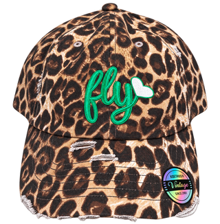 Leopard Fly Baseball Hat