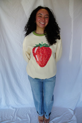 Strawberry Social Sweatshirt