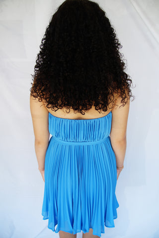 Aquamarine Tube Mini Dress