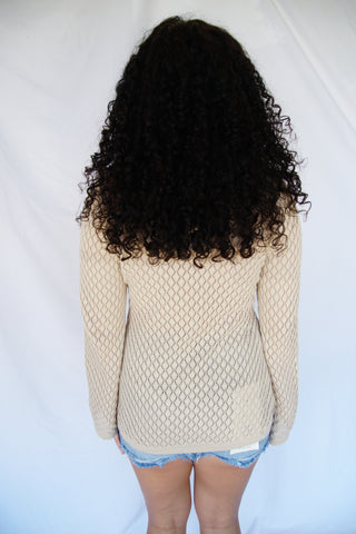 Seashell Bone Cardigan