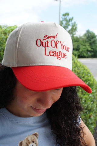 Out of Your League Baseball Hat