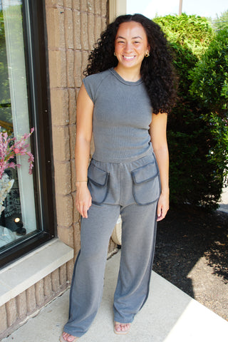 Clouded Comfort Set - Charcoal