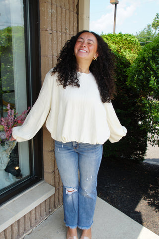 Bubbled Bliss Blouse