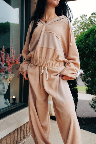 Clay Hooded Contrast Set