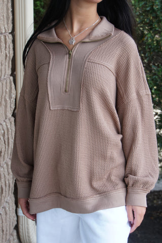 Cozy Quarter Knit: Chocolate