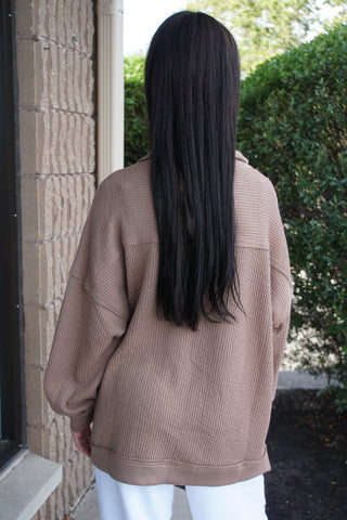 Cozy Quarter Knit: Chocolate