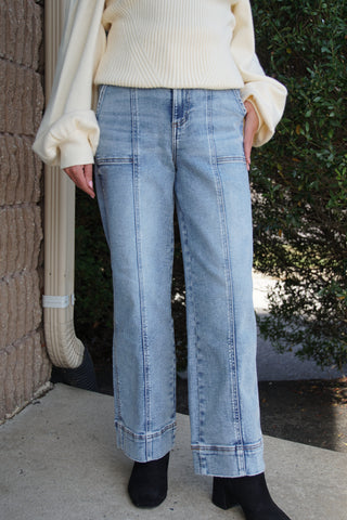 Tatum Straight Front Seam Jean