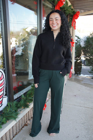 Butter Soft Track Pant - Hunter Green