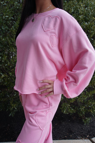Pink Sweetheart Sweatset
