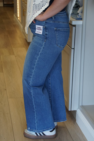 Langley High Rise Cropped Denim Jeans