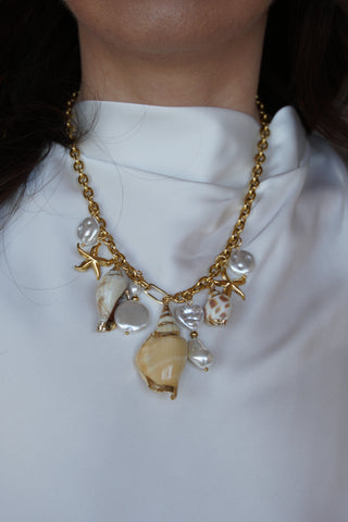 Shell Charm Necklace