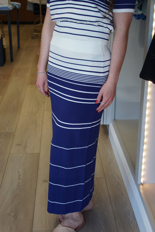 Blue Breeze Striped Set