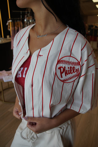 Philly Varsity Cropped Jersey