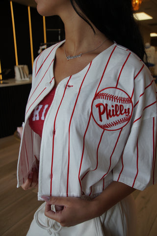 Philly Varsity Cropped Jersey